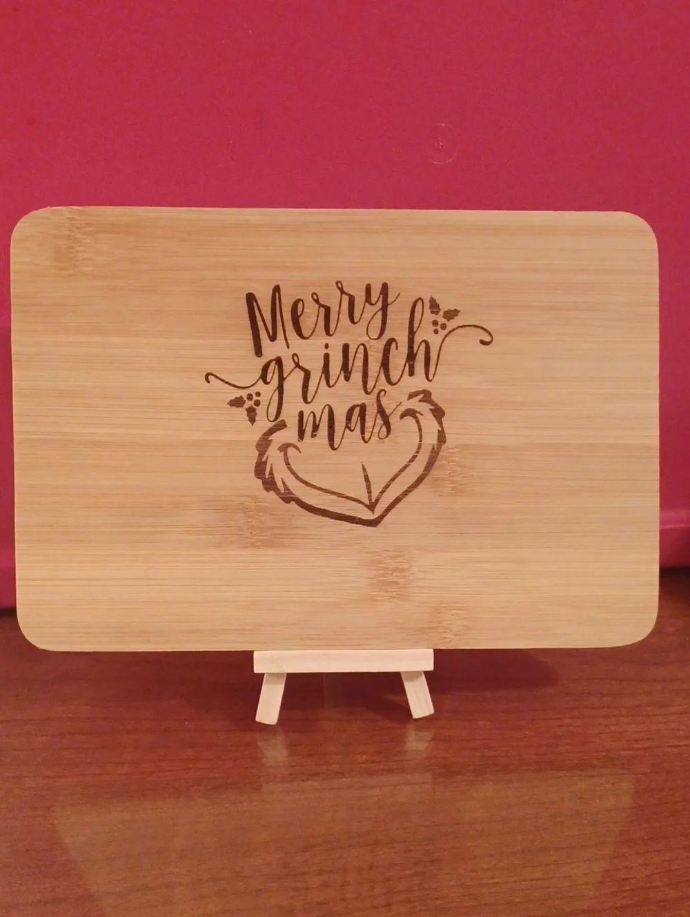 Merry Grinchmas Cutting Board